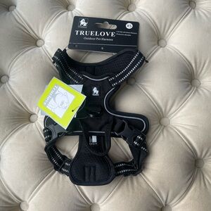 Truelove Black Pet Harness XS